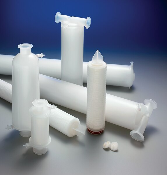 Sterile filters used in culture media preparation